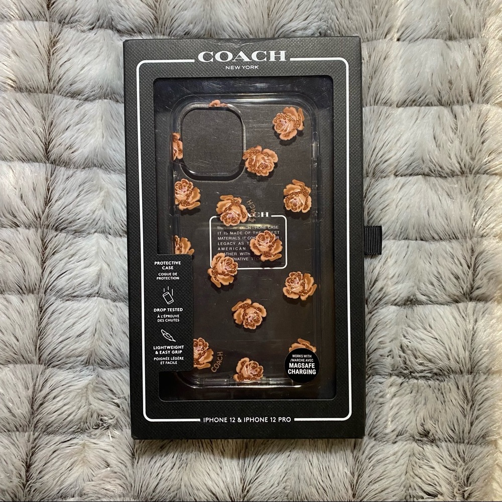 COACH Iphone 12 and 12 pro cover